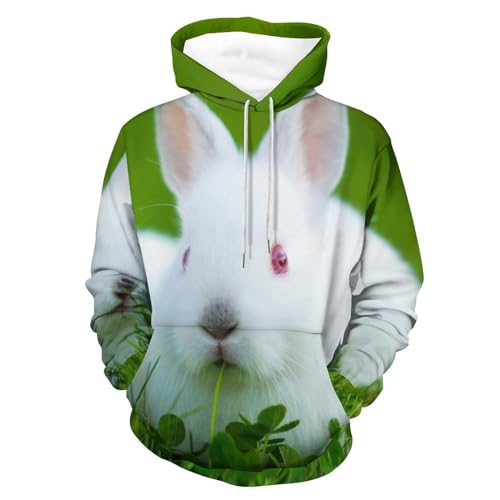 Pull pour homme femme style lapin fin des sweats inconfortables taille M
