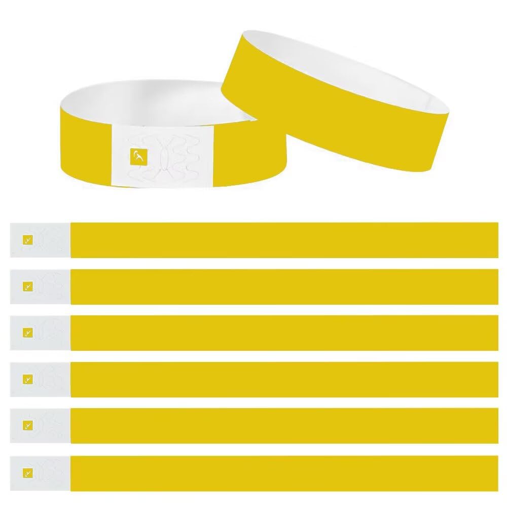 Disposable Wristbands, 10 Colors Available, 100 Sheets, 200 Sheets, 500 Sheets, 1000 Sheets, Events, Paper Wristbands, Tape, One-Touch Installation, Number of People Counting, Entrance Limits,