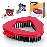 Spin Mop Scrub Brush for O-Cedar EasyWring 1 Tank System, Scrubber Brush Replacement Head with Stiff Bristle, Great for Bathroom, Kitchen, Pool, Glass and Tile Walls, No Include Mop Handle and Base