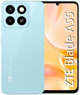 ZTE Blade A55 4+128GB Water Blue Smartphone