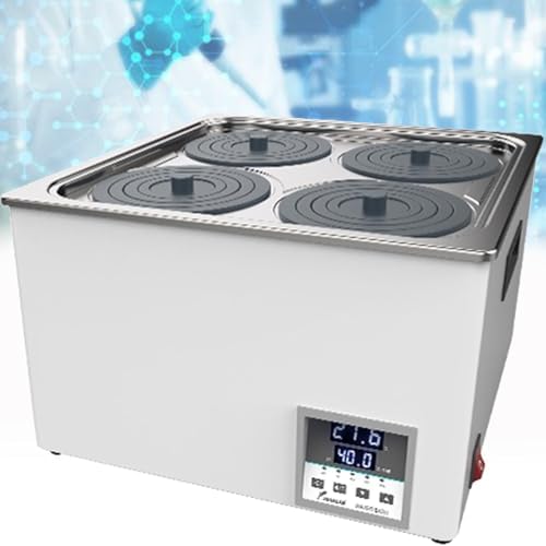 Electric Heating Thermostatic Lab Water Bath with Timing and Dry Burning Function, Ideal for Laboratory Use