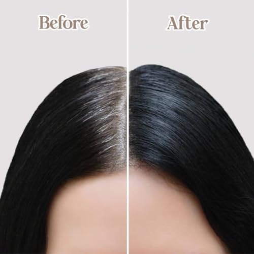 Image of Glamveda Hair Touch-Up | Instant Hair Colour Stick | Natural Hairline, Root Touch Up Helps Cover Grey Root | Highly Pigmented, Fuller & Denser Look | Long-Lasting Matte Finish Pack of 1