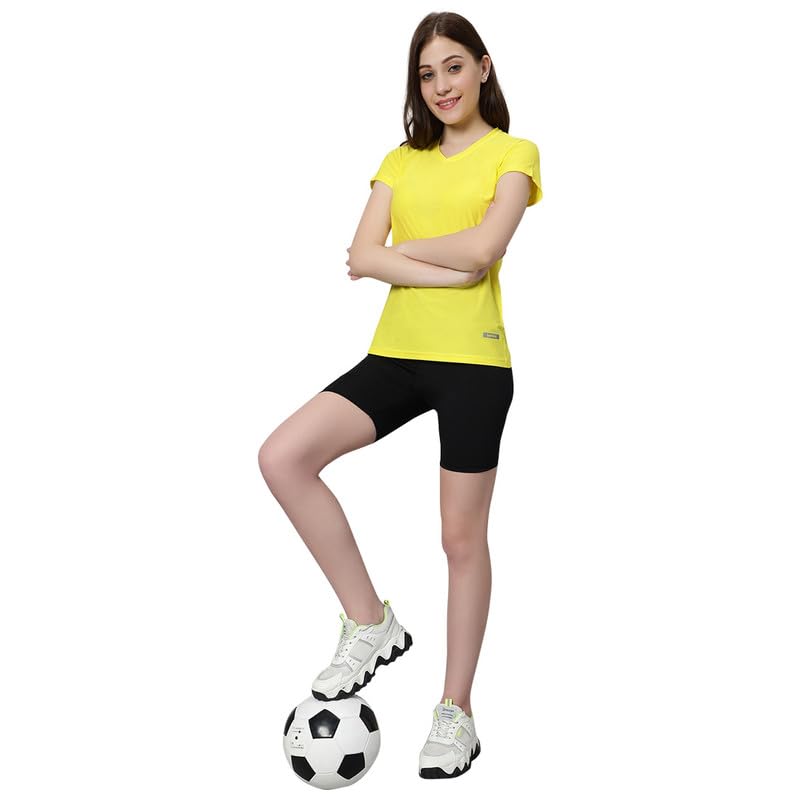 Image of omtex Aura Shorts for Women High Waisted Athletic Long Running Short|Casual Shorts| Sports Shorts |Super Breathable