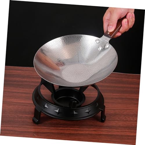 Sartén Wok de Acero Inoxidable Antiadherente para Cocina miniatura 7