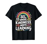 Social Emotional Learning Design for SEL Specialist Teacher T-Shirt