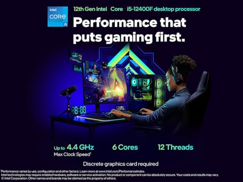 Image of INLAND CPU Motherboard Intel Core i5-12400F 12th Gen 6-Cores LGA 1700 Desktop Processor with MSI PRO B760-P WiFi DDR4 ProSeries Motherboard