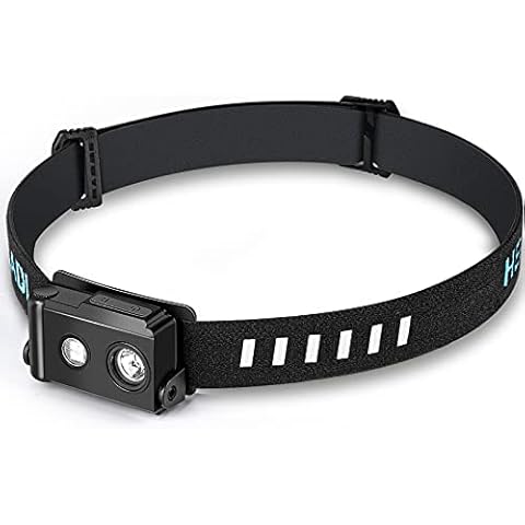 SUNBLESA H11 Mini Waterproof Rechargeable HeadTorch 190Lumens Lightweight Headlamp Cover