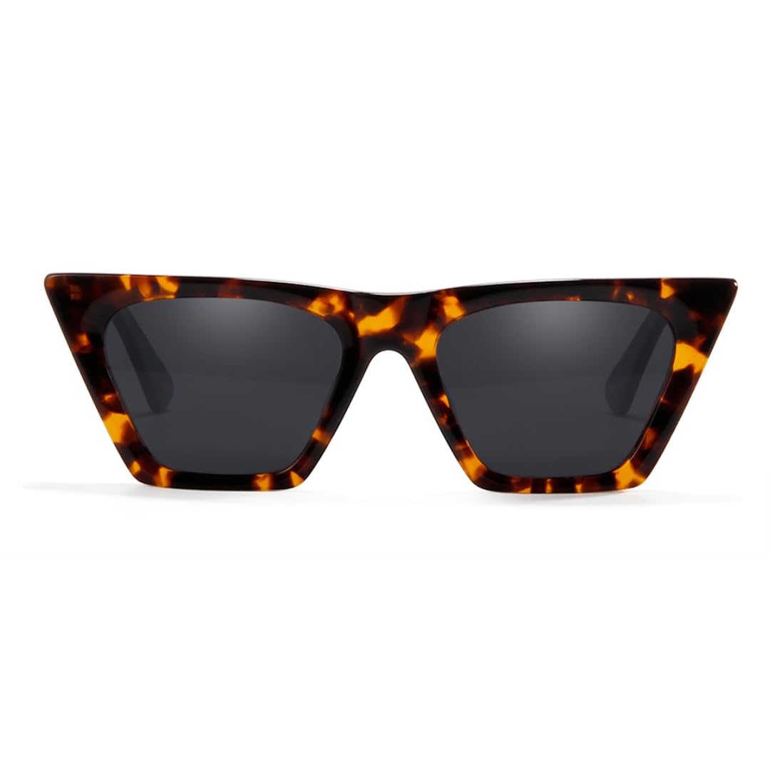 Occhiali da sole oversize da donna alla moda con montatura in acetato, polarizzati, per donna, tonalità UV400