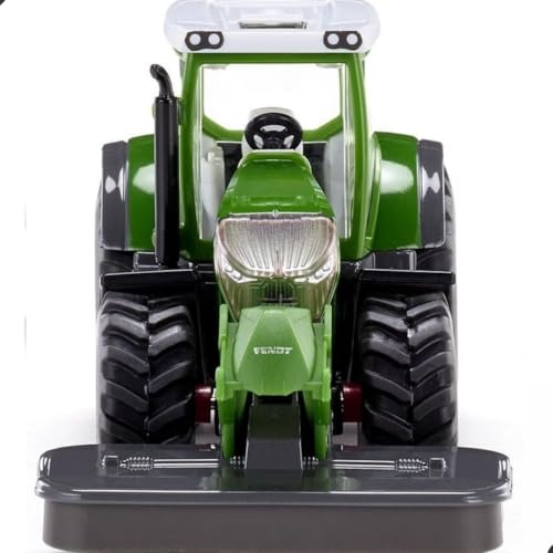 Siku 2000, Trattore Fendt 942 Vario Con Falciatrice Frontale, Metallo E Plastica, 1:50, Verde, Falciatrice E Cabina Rimovibili, Gancio Di Traino - 3
