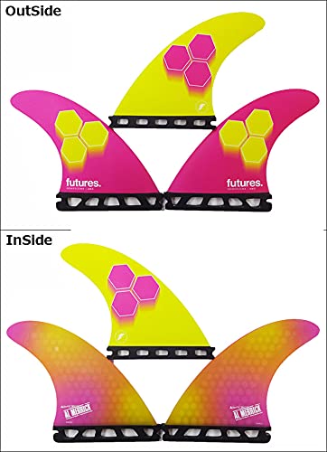 AM3 SMALL futures fin/フューチャーフィン AM3 Honeycomb - Rake Surf Fins - Futures Fins US