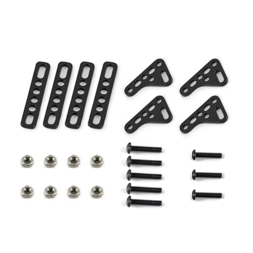 Support d'amortisseur double en métal anti-casse pour châssis TRX4 Axial - 6