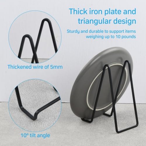 Supporto Espositore In Metallo Per Foto E Libri - 2 Pezzi Cavalletto Decorativo - Foto 8