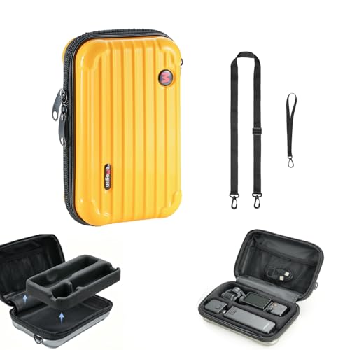 DJI Osmo Pocket 4/3 ��p���[�P�[�X �n�[�h�^�C�v �ϏՌ� ���g���[���O���\ Insta360 GO3/X3/X4AIR /ACE PRO 2 GoPro/Action 5 pro/Action 6/�݊� ��e�ʌ݊� �h���P�[�X �X�[