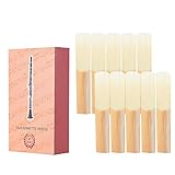 RENDIMIENTO CONSISTENTE: Cada caña del paquete de 10 está diseñada con precisión para mantener una respuesta y una calidad de sonido confiables.