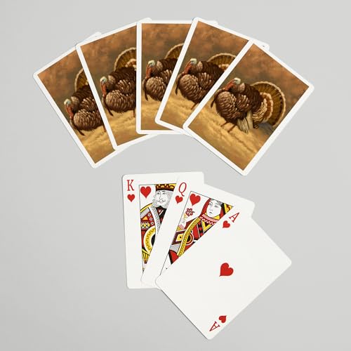 Baraja de Póker 52 cartas Thanksgiving Oil Painting miniatura 7