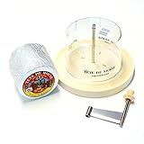  Girolle Original Swiss Made Käsehobel mit Originalhaube 1 ganzer Laib Tete de Moine