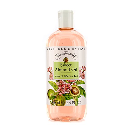 Crabtree & Evelyn Sweet Almond Oil Bath & Shower Gel 500ml/16.9oz