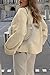 LILLUSORY Oversized Sweater Womens 2026 Fall Fashion Outfits Pullover Long Tunic Old Money Winter Cozy Clothes Cute Crewneck Trendy Knit Chunky Warm Knitted Ladies Top Apricot