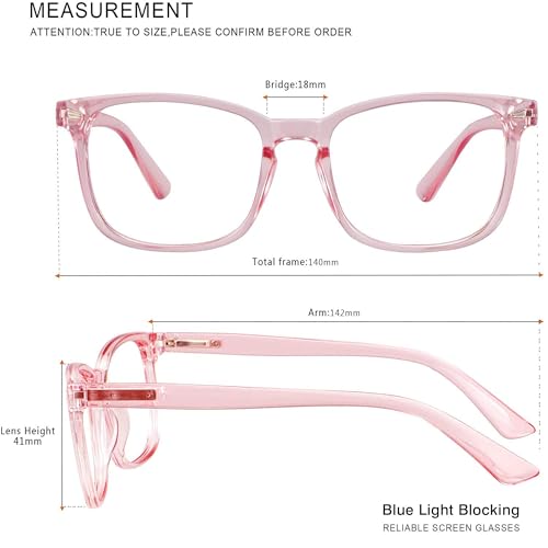 Image of Vintage Square Progressive Multifocal Presbyopic Glasses, Photochromic Gray Sunglasses for Men Women Readers (Clear Pink,+0.50 /+2.75 Magnification)