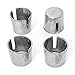 4 Pieces Battery Post Shims Lead Shim Caps Adapters Car Battery Terminal Converter Sleeves for Positive or Negative Posts, Repair Shims Worn or Damaged Loose Battery Terminal Post Auto Repair Tools