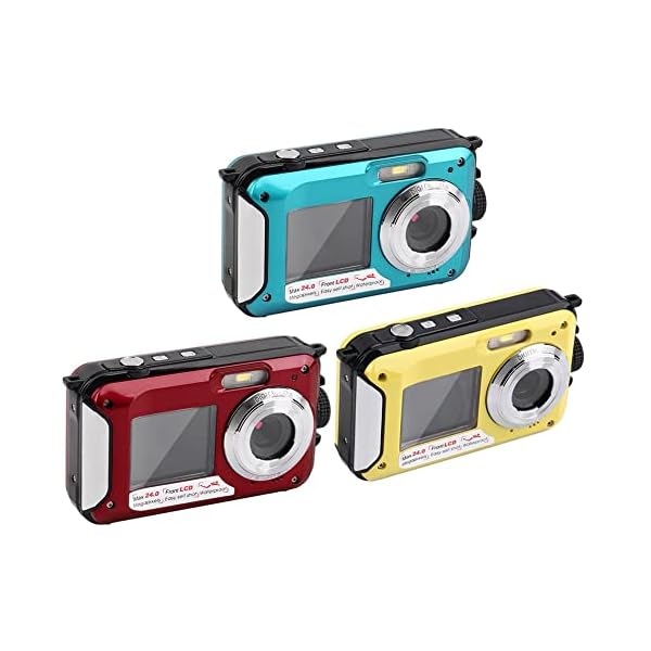 SENZHILINLIGHT 2,7-Zoll-TFT-Digitalkamera 5MP MAX 1080P Doppelbildschirm 16x Digit – Bild 7