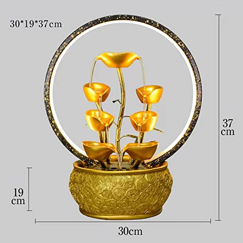 Fuente de cascada interior decorativa para regalar bienestar y suerte 3