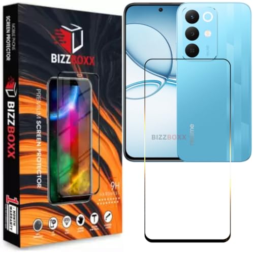 Image of Tempered Glass Compatible with Realme NARZO 90X 5G Screen Protector Guard - HD Clarity, Anti-Fingerprint Screen Guard (For Narzo 90X - 6.8 inch) With Installation Kit - Pack of 1