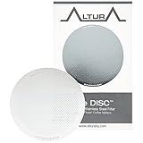 Perfectamente diseñado para tu Aeropress: nuestro filtro es ultra delgado y se adapta tanto a cafeteras AeroPress antiguas como a las de nueva generación. El disco es también nuestro filtro más duradero y fácil de limpiar. Es ideal para mochileros y viajes. Hecho para durar para siempre