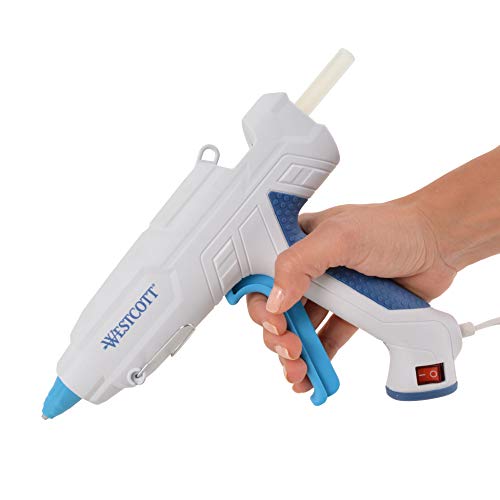 Image of Westcott Premium Large Hot Glue Gun, 100 Watt (17116-002)