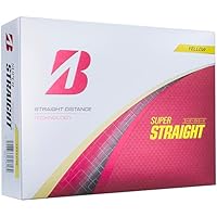 Amazon.co.jp: BRIDGESTONE(ブリヂストン)ゴルフボール SUPER STRAIGHT