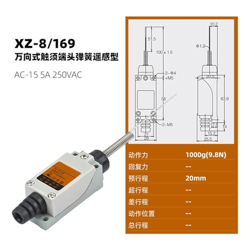 Interrupteur de fin de course XZ-8/169 pour éviter les pannes de machine - 2