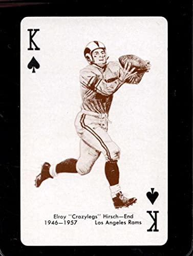 1963 STANCRAFT PLAYING CARDS GREEN BACKS #K-SPADES ELROY