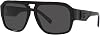 Dolce & Gabbana DG 4403 Mens Sunglasses SHINY BLACKGREY 5816140, Shiny BlackGrey