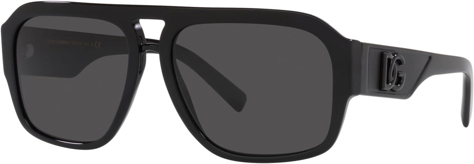 Dolce & Gabbana DG 4403 Shiny Black/Grey 58/16/140 men Sunglasses