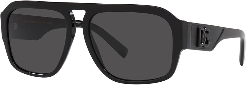 Dolce & Gabbana DG 4403 Shiny Black/Grey 58/16/140 men Sunglasses