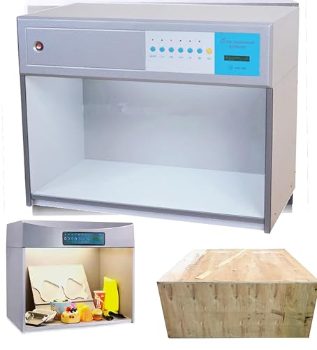 Color Matching Digital Color Light Booth with 5 Lights