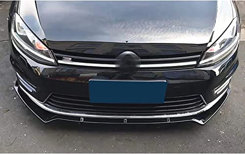 Car Front Spoilers Front Bumper Lip Splitter for VW Golf 7 MK7 7.5 R GTI GTD 2014 2015 2016 2017 2018 2019 | Auto Body Exterior Aerodynamic Parts Decorative