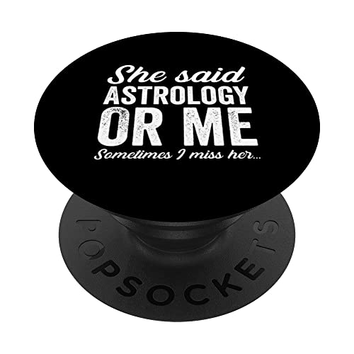 Signes astrologiques drôles astrologiques PopSockets PopGrip Interchangeable