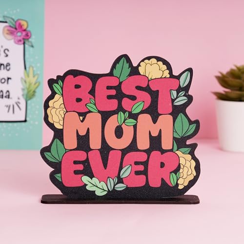 Image of Oye Happy - Glitter Hamper for New Mom | 5-in-1 Mother's Day Gift Set with Baby Letter, Photo Frame, Candle, Sash & Table Top | Thoughtful Gift for First-Time Moms