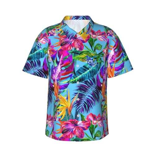 Chemise hawaïenne homme fleurie pour mariage sur la plage et tenues de vacances d'été