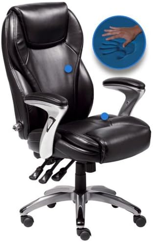 Via Thomasville Ergo Bonded Leather Manager’s Chair