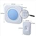 Wireless Doorbells for Home Hearing Impaired Doorbell 2 Buttons & 3 Receivers Flashing Light Wireless Doorbell for Office Classroom Bedroom 1200Ft 36 Ringtones 4 Volume JSIEEM(White)