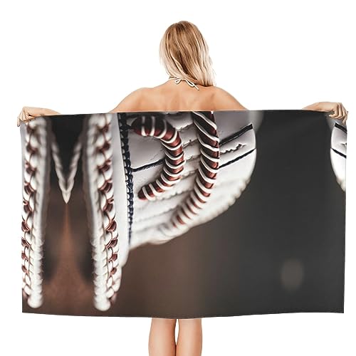 Serviette de bain absorbante anti humidité grand format séchage rapide - 3
