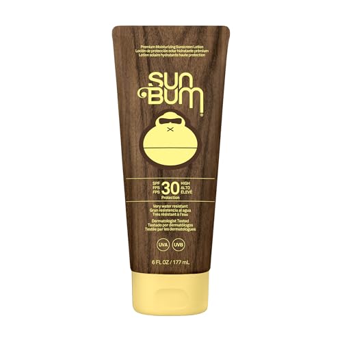 Sun Bum Original SPF 30 Sun Cream Lotion, Moisturizing Sunscreen with Vitamin E, Vegan and Reef Friendly, Broad Spectrum UVA/UVB Protection, 177ml