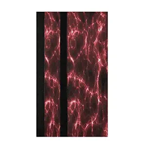 Red Line 2 Pcs Refrigerator Door Handle Covers Dishwashers Grill Microwave Cabinet Door Cloth Protect Kitchen Appliance Clean Red Lightning