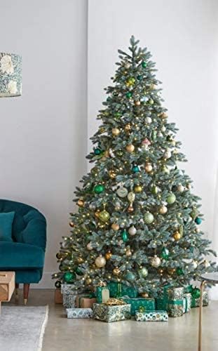 5FT/1.5M Artificial Christmas Tree Xmas Realistic Green Natural Branches with Solid Metal Legs