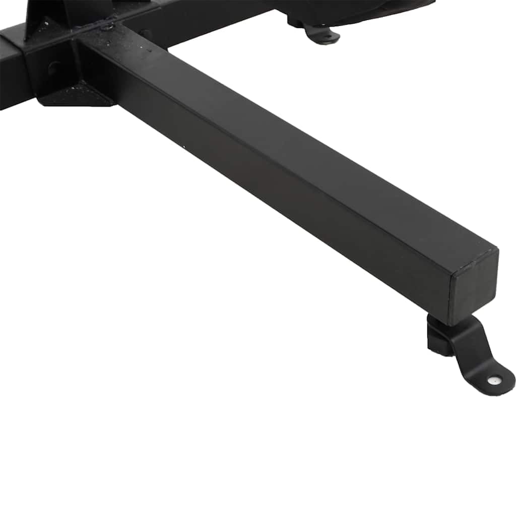 vidaXL Soporte para 2 Kayaks Acero 250x57x127,5 cm, Estante de Kayak, Soporte de Kayak Independiente, Estante de Almacenamiento de Kayak Independiente