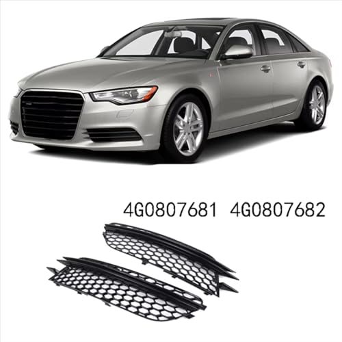 Grilles antibrouillard pour Audi A6 C7 A7 de 2012 à 2015 - Remplacement nid d'abeille