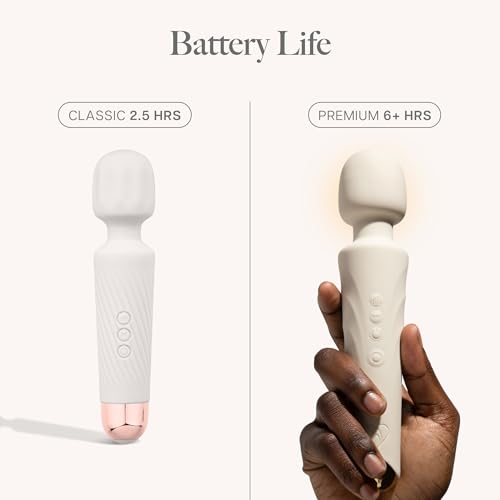 Image of Ava Vibrator Sex Toys - Battery Life 6 Hours | Water Resistant Body Safe Silicone | Clitoral Vibrators Couples Sex Toy with Multi Patterns & speeds Vibrator for Women - Premium Beige