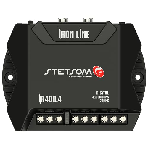 Modulo Stetsom Ir-400.4 Iron Line Ir400 Digital 400w 4 Vias